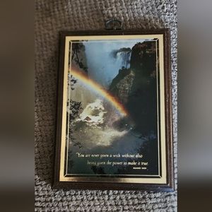 Plaque with beautiful quote